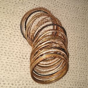 Bangle, stackable bracelets